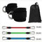 Ankle Resistance Band Set,Ankle Straps with Cuffs & Elastic Bands for Leg and Hip Training, Ideal Fitness Equipment for Home Gym and Christmas Gifts.