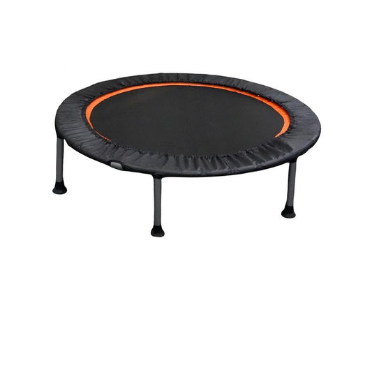 40" Foldable Mini Fitness Trampoline,Fitness Rebounder with Adjustable Handle and Safety Pad,Max Load 330Lbs for Gym Living Room Indoor/Garden Workout