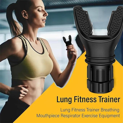 【Black Friday】Portable Lung Capacity Trainer-- Sports Assistance Accessories for Gym Outdoor Sports, Workout -- Adjustable Running Breathing Training Device