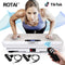 ROTAI 3D Vibration Board Plate Exercise Machine Whole Body Workout Portable Mini Vibrate Fitness Platform for Lymphatic Drainage and Improved Overall Health Home Gyms Remote Control